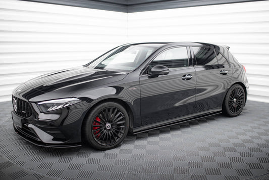 Street pro side skirts diffusers mercedes-amg a35 w177 facelift