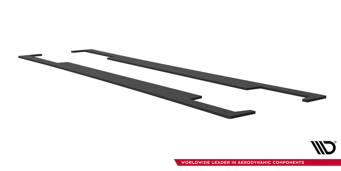 Street pro side skirts diffusers subaru impreza wrx sti mk3 facelift