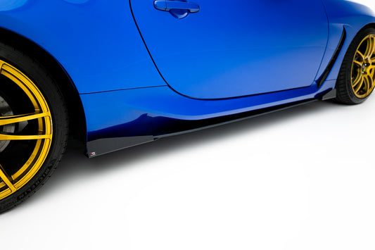 Street pro side skirts diffusers v.1 + flaps subaru brz mk2