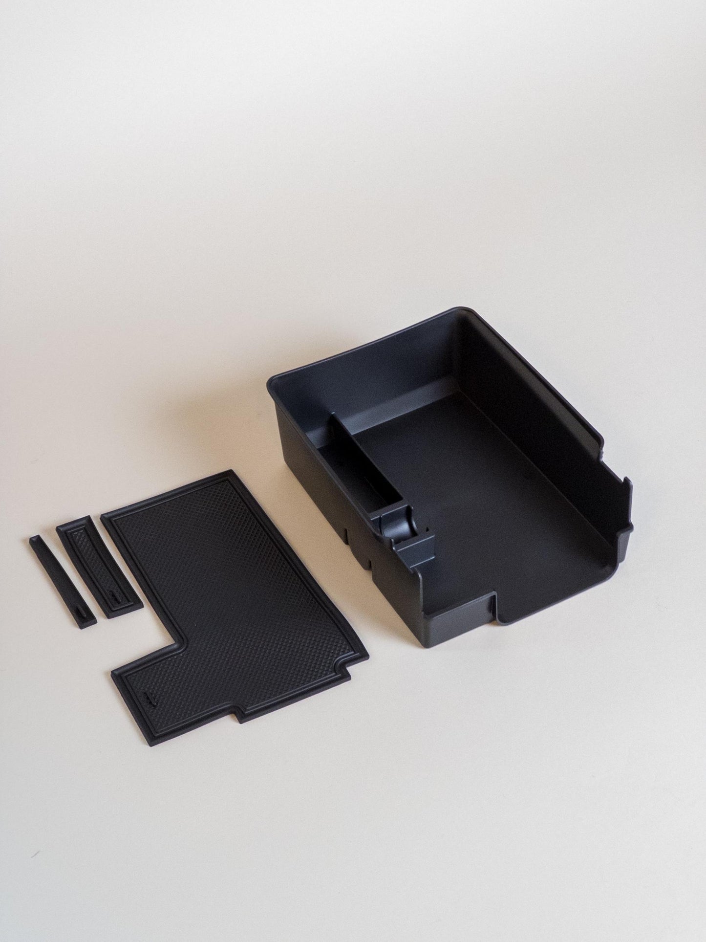 Förvaringslåda Armstöd Gummi Tesla Model 3 & Y