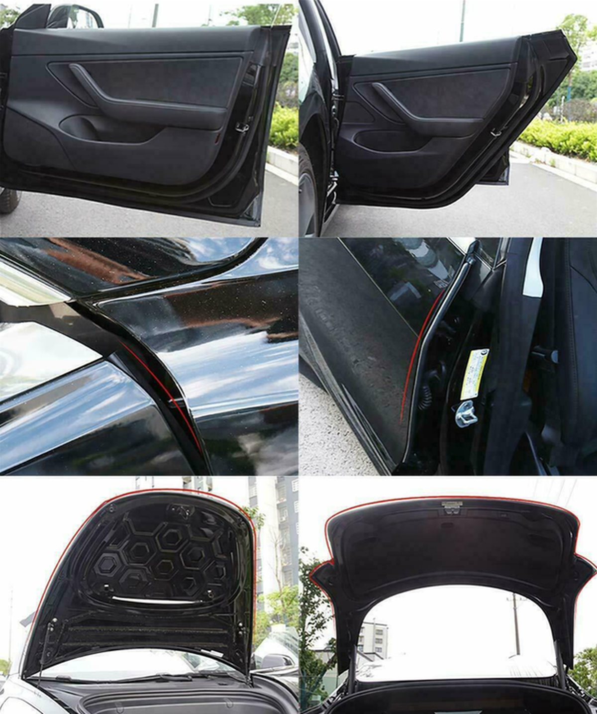 Tesla Dörrlister Model S, 3, X & Y