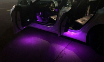 Tesla LED-lys lilla 2-pak