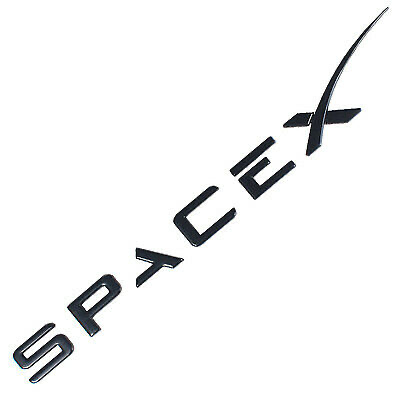 SpaceX-mærkater til bagklappen
