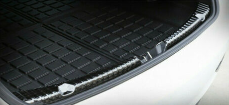 Lastskydd Metall Bagage Silver / Svart Tesla Model 3