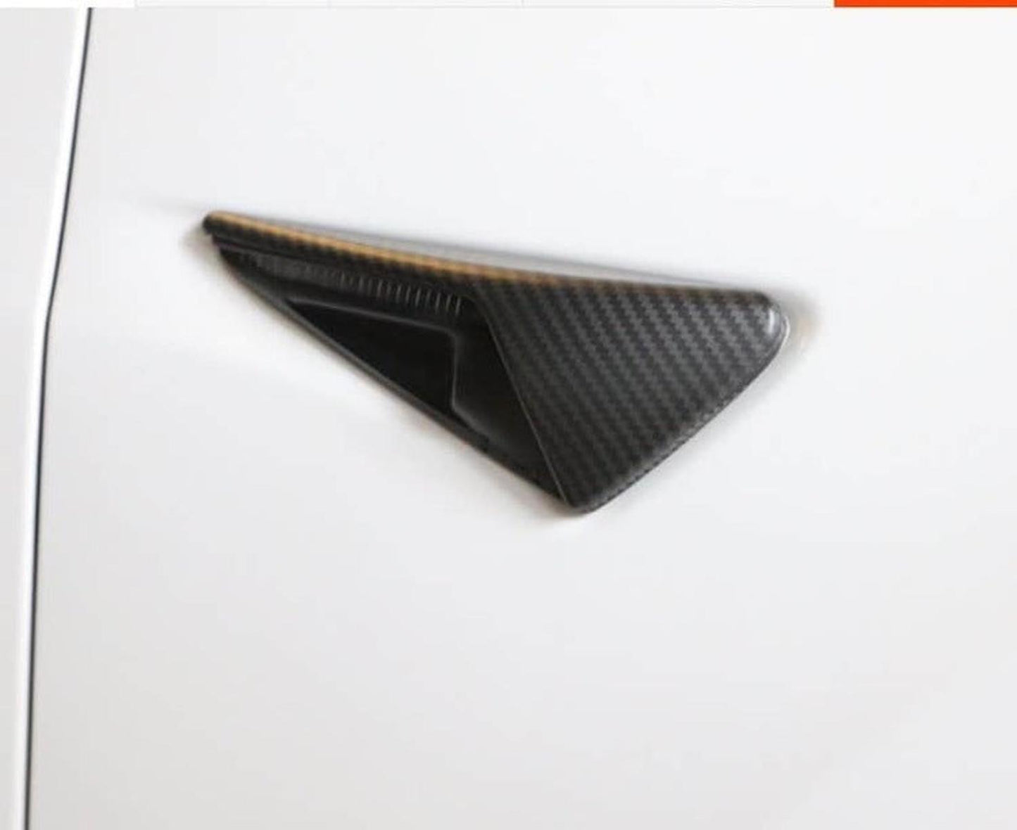 Sidoblinkers ABS Kolfiber Matt / Blank