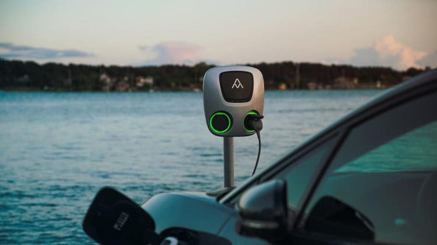 Charge Amps laddbox Aura hållare