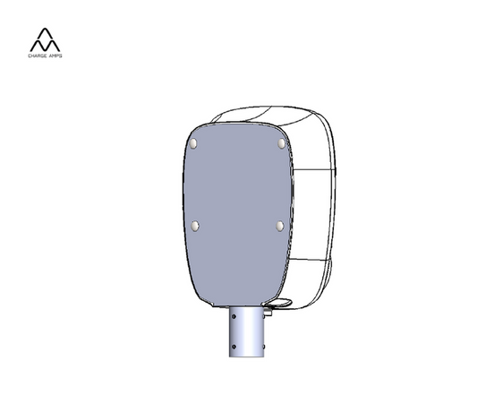 Charge Amps laddbox Aura hållare