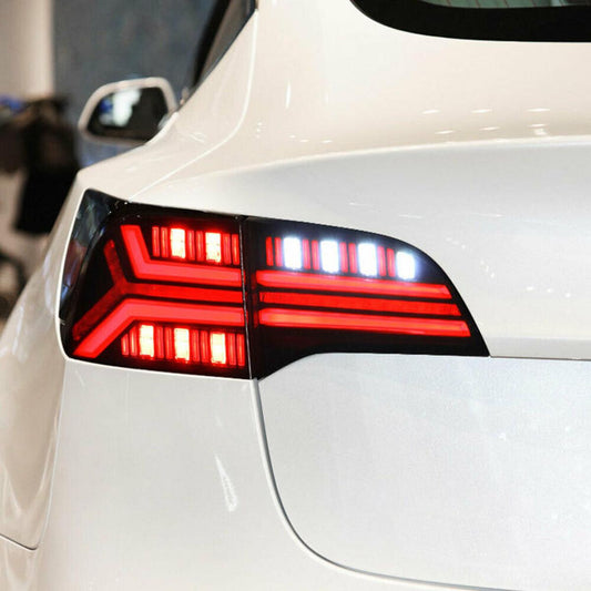 Bakre LED Ljus Dioder Tesla Model 3 & Y