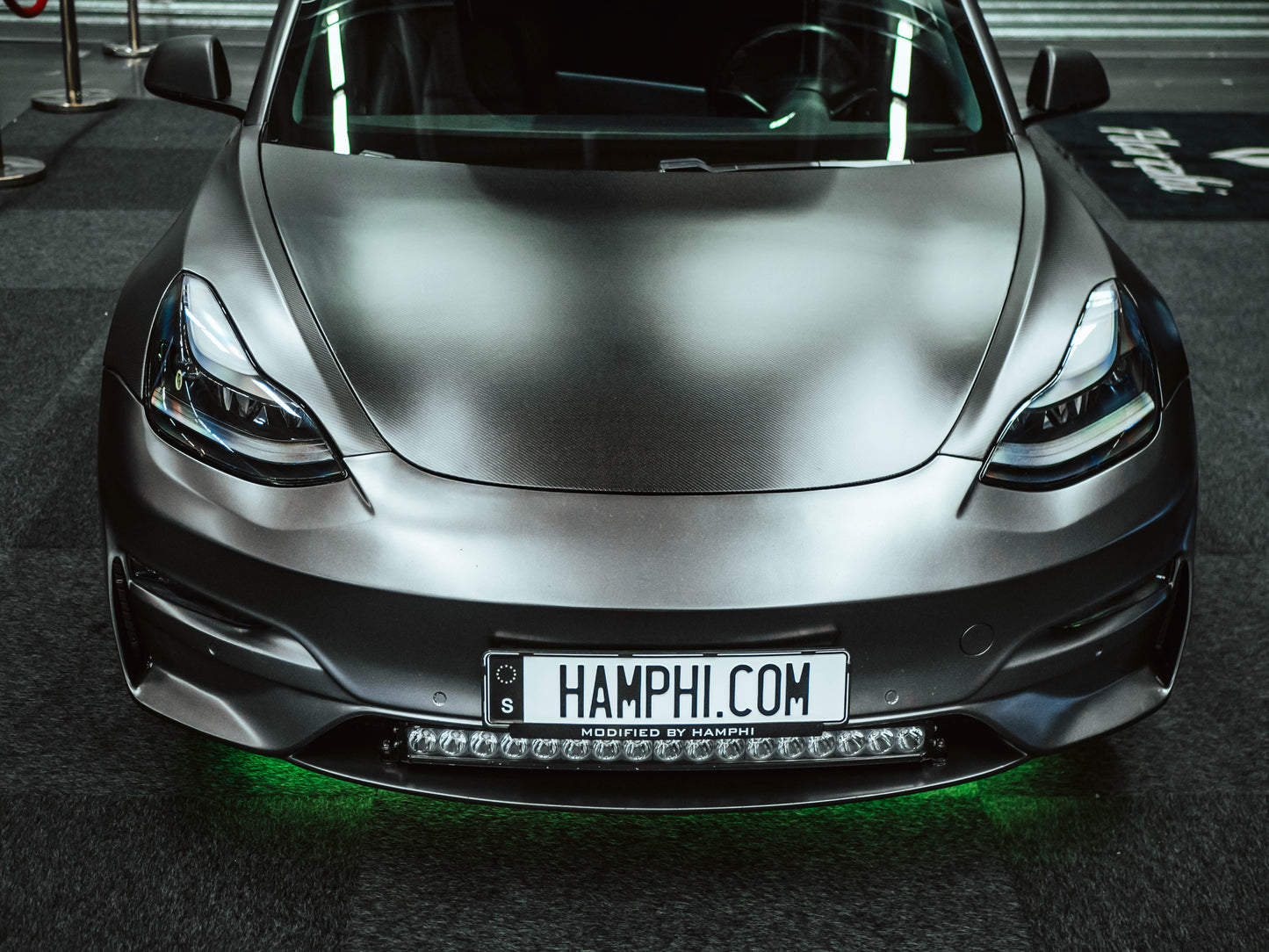 Framskärmar Kolfiber Matt / Blank Tesla Model 3