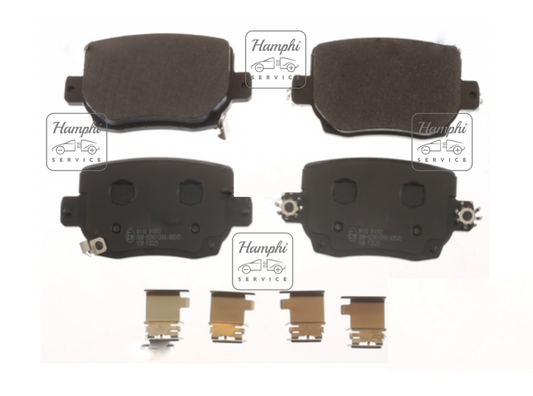 Bromsbelägg Bak - Tesla Model S/X