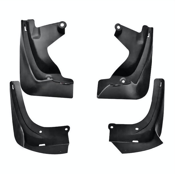 Model 3 Stänkskydd - mattsvart kraftig ink skyddsfilm