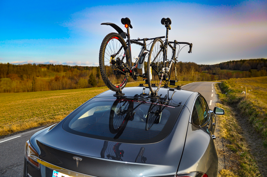Bicycle rack Vacuum Roof