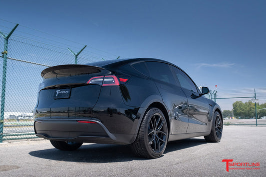T-sportline - Model Y carbon fiber executive trunk spoiler
