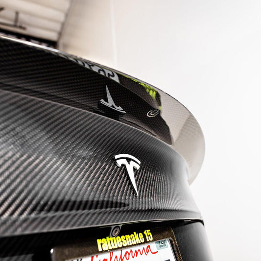 Unplugged Performance - Model 3 Lightweight High Efficiency Carbon Fiber Trunk