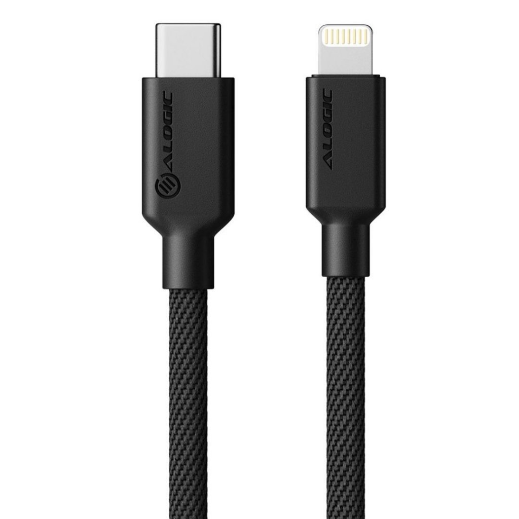 ALOGIC Elements PRO USB-C til Lightning-kabel 1m - Sort