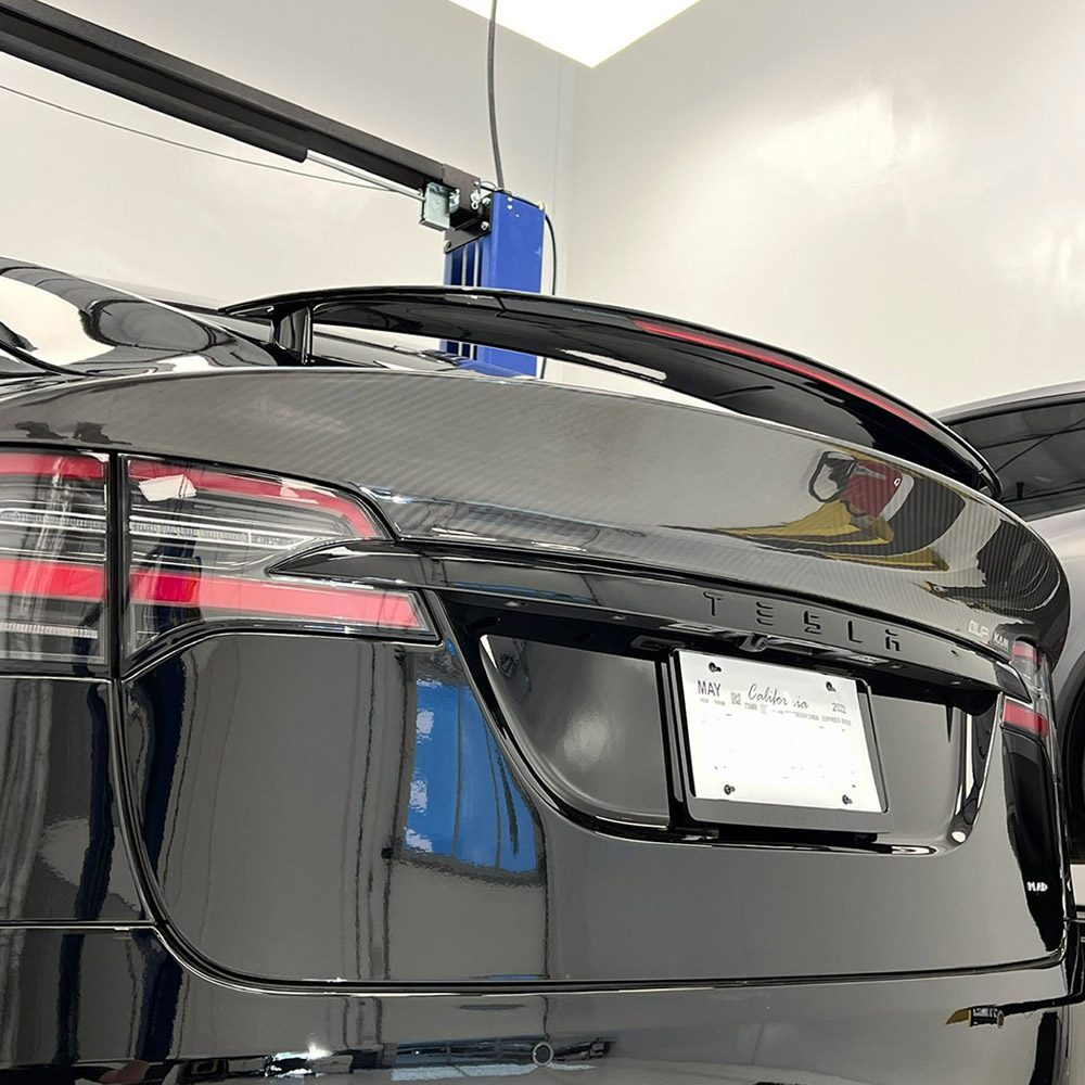 UP x Koenigsegg - Model X Carbon Fiber Long Tail Decklid Spoiler