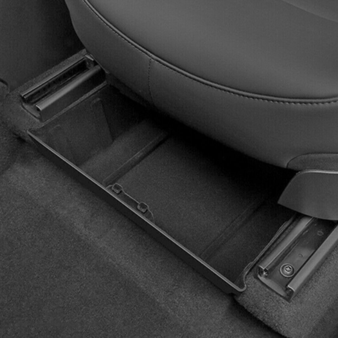 Model Y front seat storage box