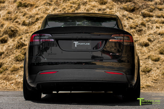 T-sportline - Model X Carbon Fiber Rear Diffuser