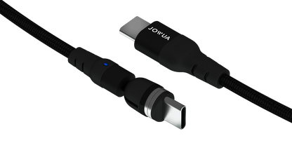 Jowua - Magnetisk ladekabel USB-C til USB-C
