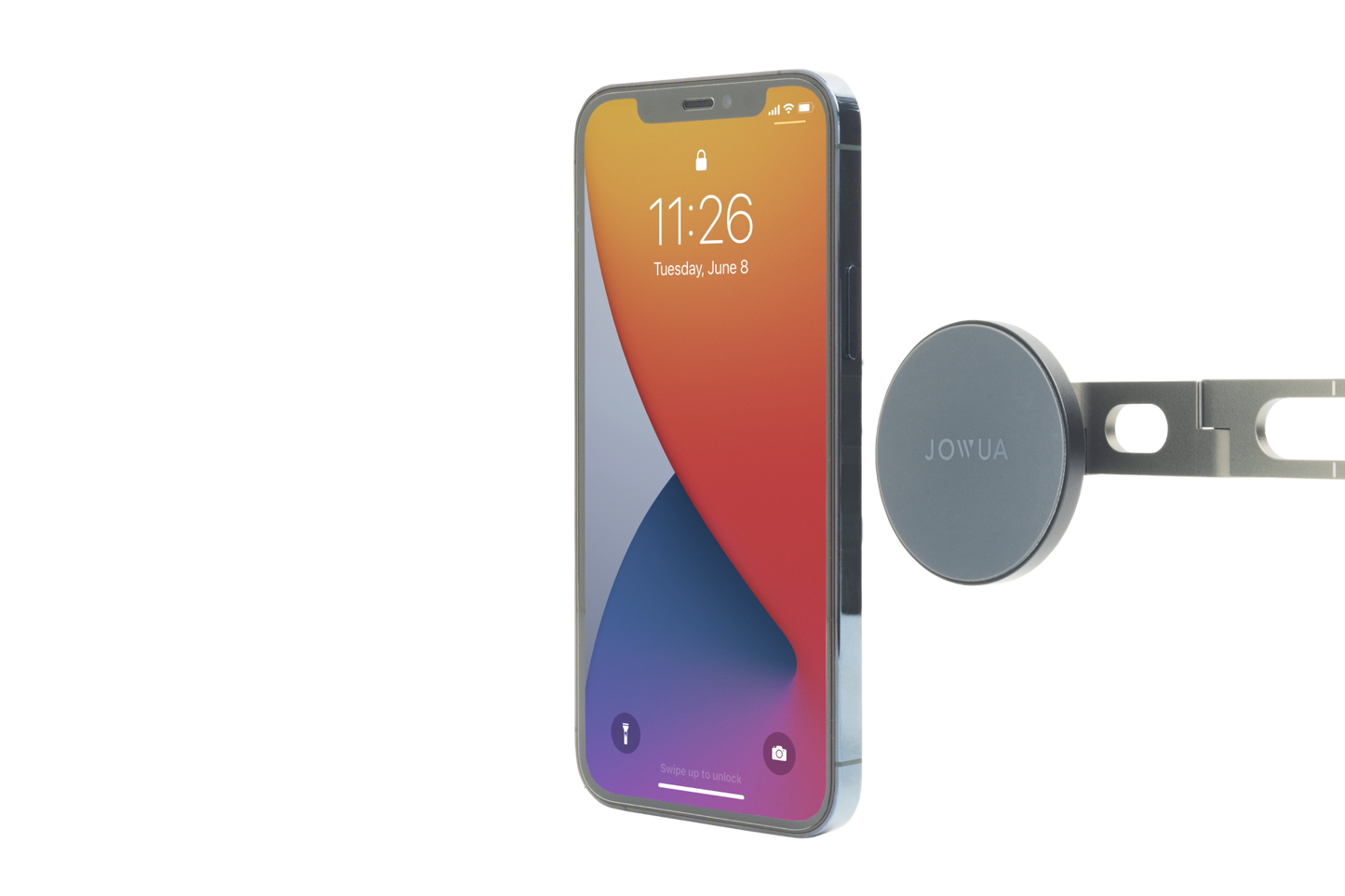 Jowua - Sammenleggbar telefonholder med magsafe-lading for iPhone 