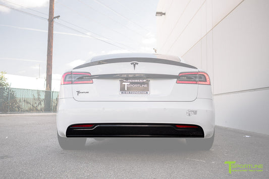 T-sportline - Model S Carbon Fiber Rear Diffuser