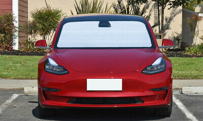 Tesla Model 3 solskydd aluminium