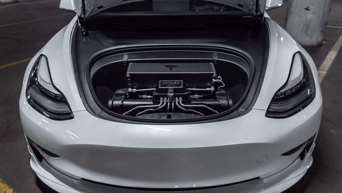 Luftfjädring Tesla Model 3 & Y