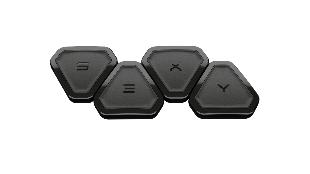 S3XY Buttons Gen2 grundpakke 4 knapper