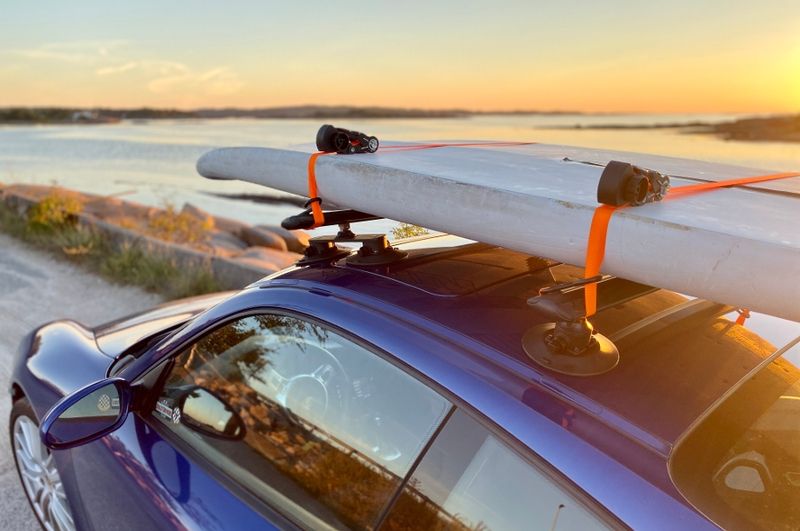 Roof rack vacuum Suction plug