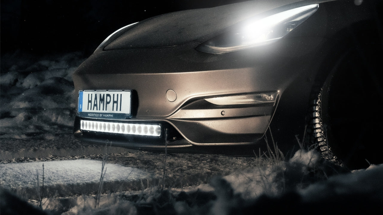 Tesla ljusramp