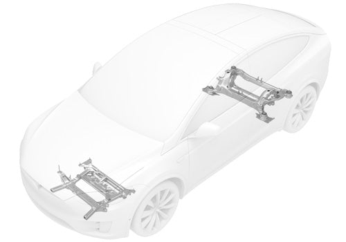 Model X 2015-2021 30 - CHASSIS