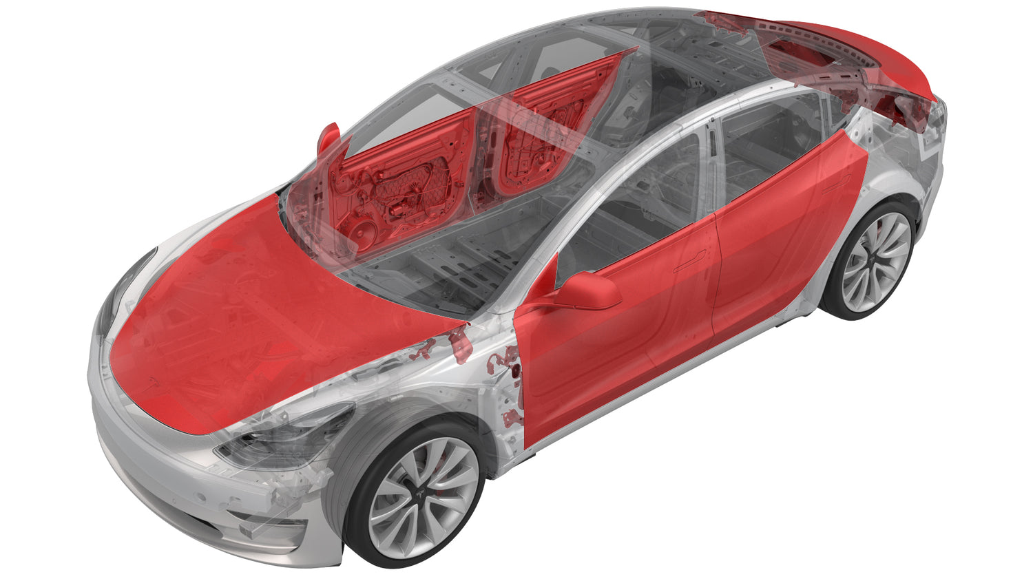 Model 3 2017-2023 11 - CLOSURE COMPONENTS