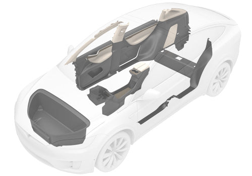 Model X 2015-2021 15 - INTERIOR TRIM