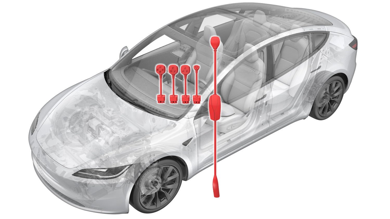 Model 3 Sep 2023 50 - EXTERNAL CHARGING CONNECTOR