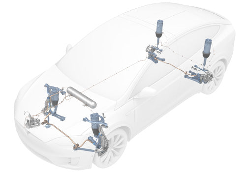 Model X Mar 2021 31 - SUSPENSION