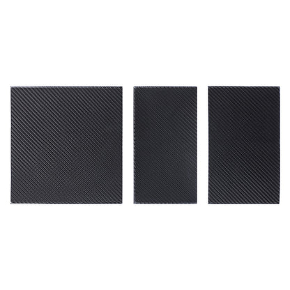 Panel Mittkonsol Kolfiber (3 delar) Tesla Model Y Juniper / Model 3 Highland