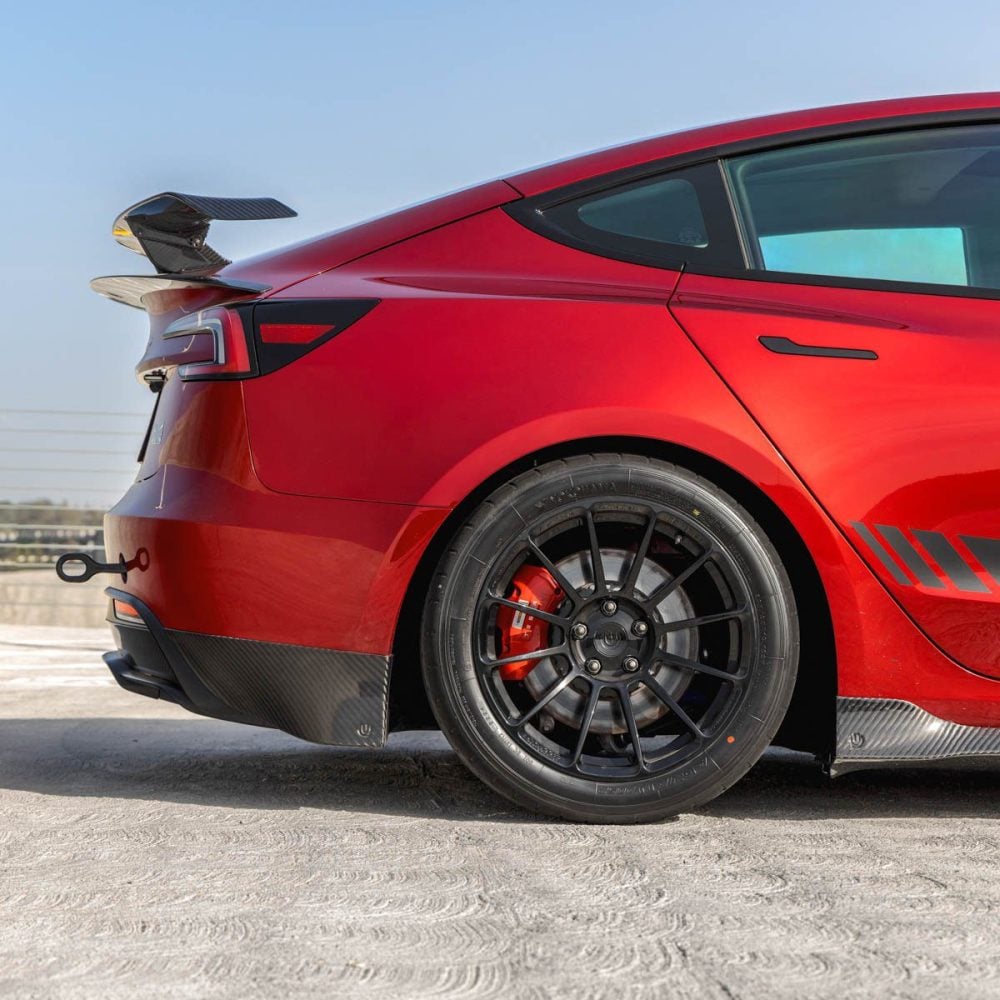 Ascension-R Carbon Fiber Rear Wing Unplugged Performance Tesla Model 3 2024+