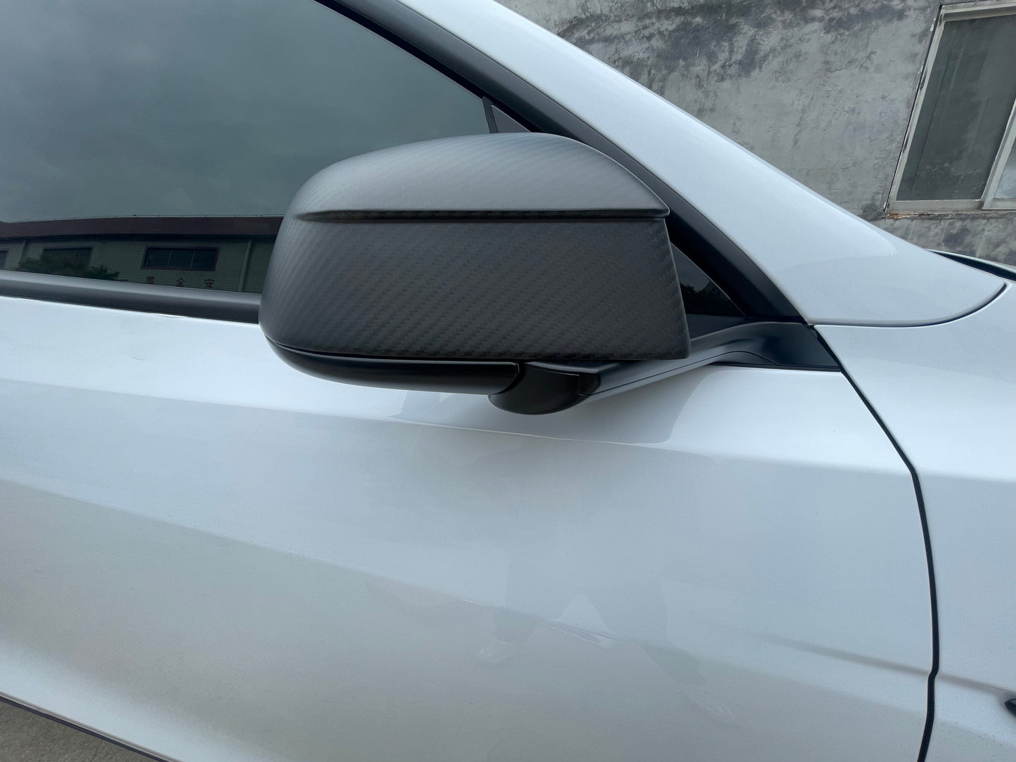 Sidospeglar Kolfiber Tesla Model Y Juniper