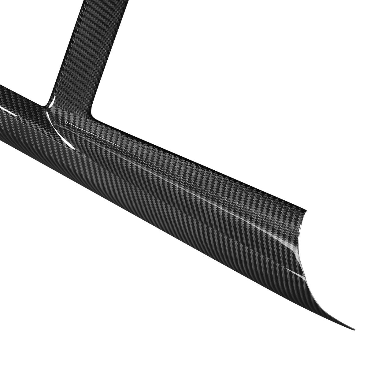 Hiilikuitupaneeli Keskikonsoli (1 osa) Tesla Model Y Juniper / Model 3 Highland