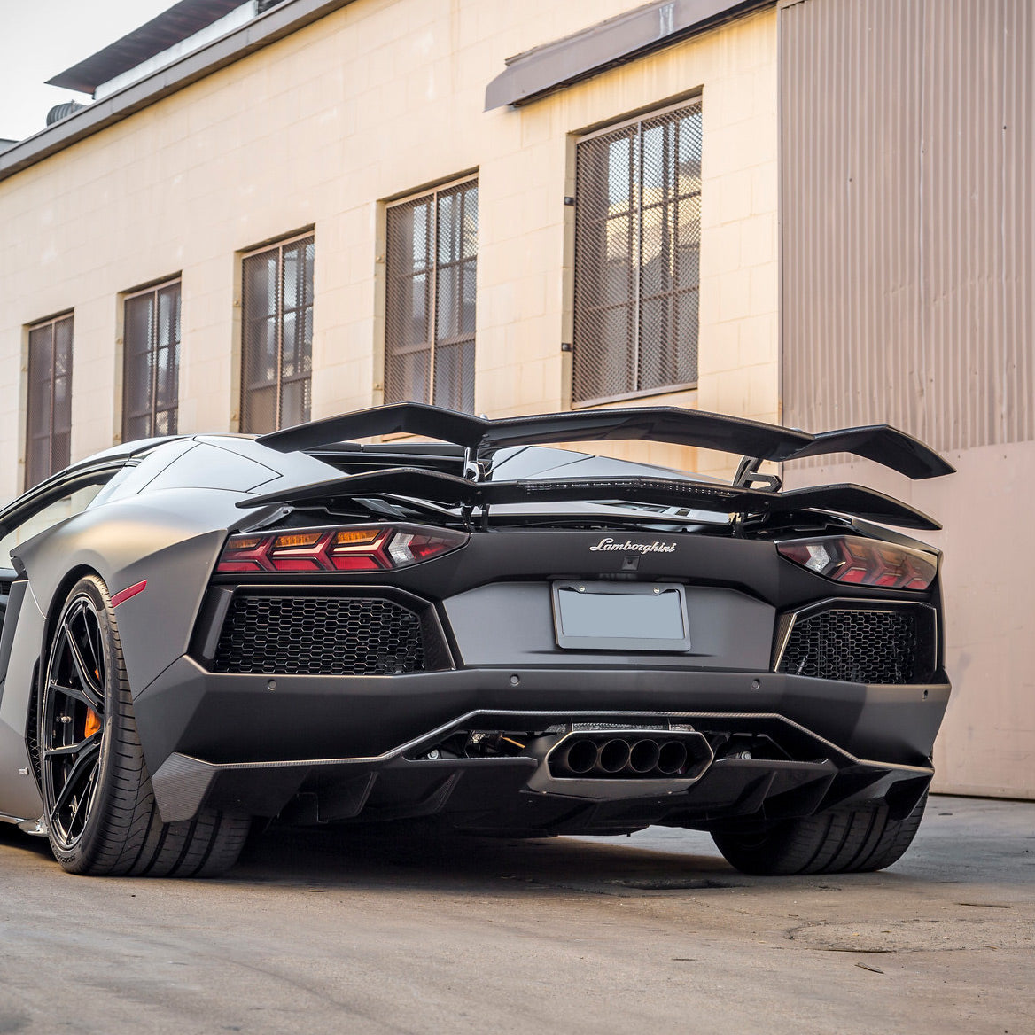 Lamborghini Aventador Zaragoza Edizione Aero Wing - Vorsteiner Wheels Wheels  - Aero - [tags]