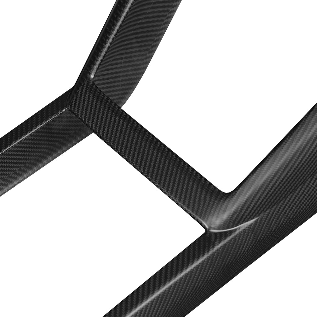 Karbonfiberpanel Midtkonsoll (1 del) Tesla Model Y Juniper / Model 3 Highland