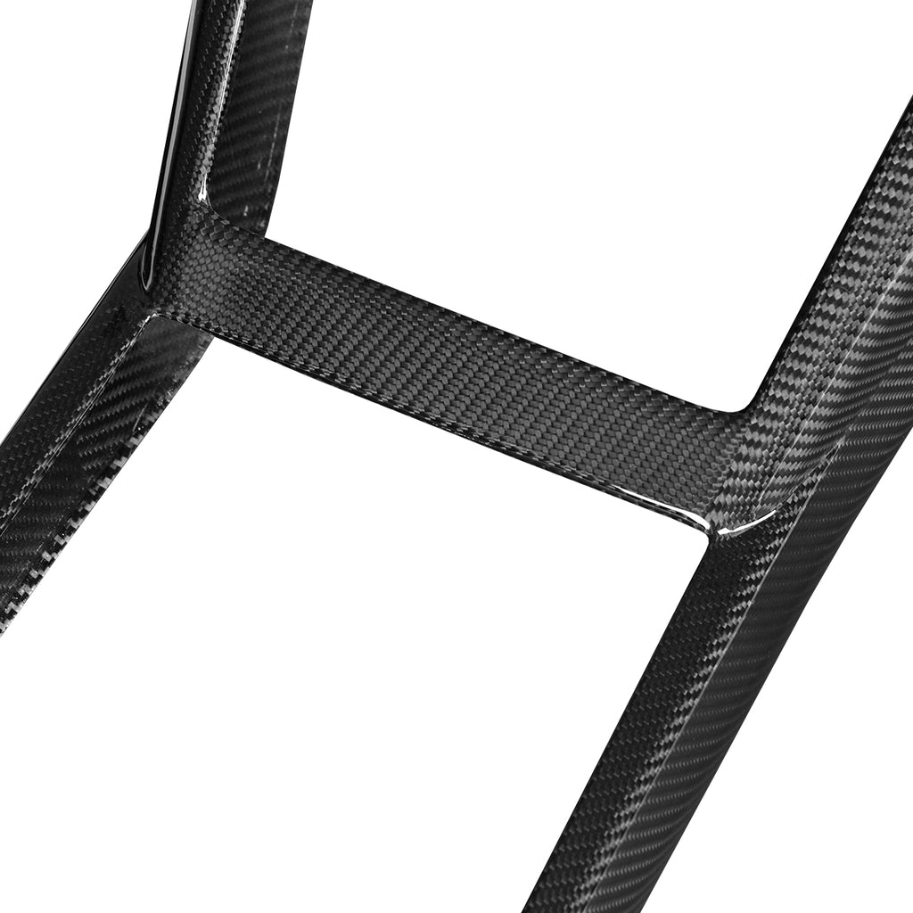 Karbonfiberpanel Midtkonsoll (1 del) Tesla Model Y Juniper / Model 3 Highland