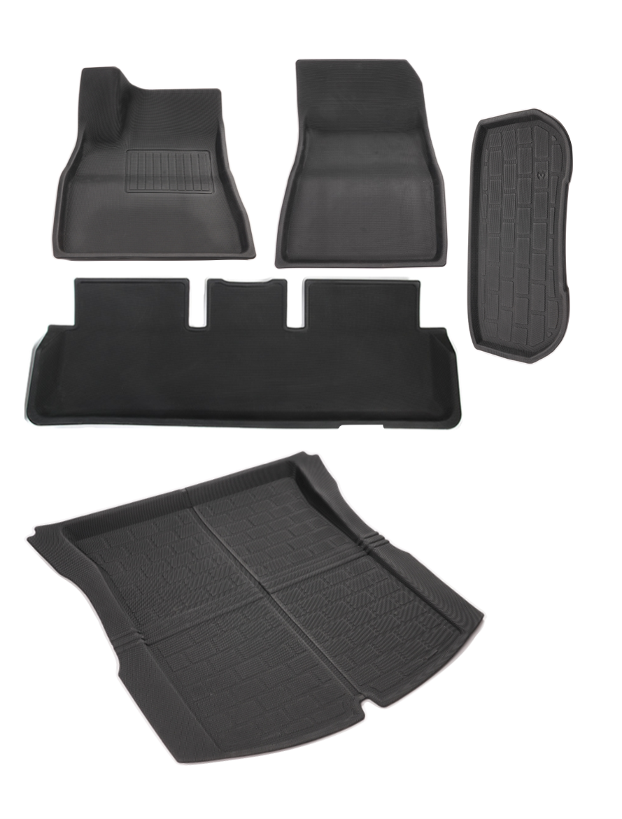 Gummimåtter lille pakke XPE Tesla Model 3