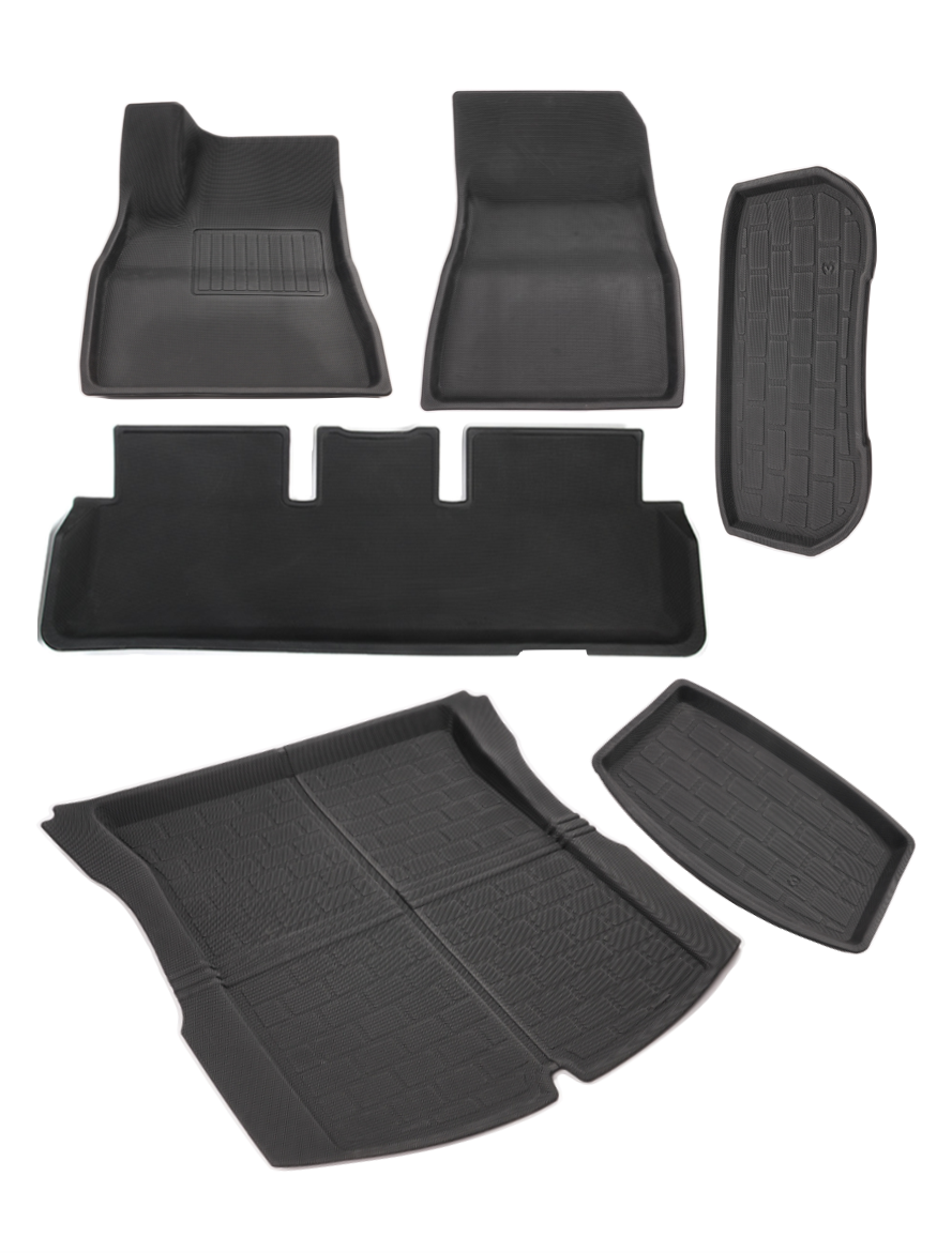 XPE Gummimattor Tesla Model 3 - Paket L