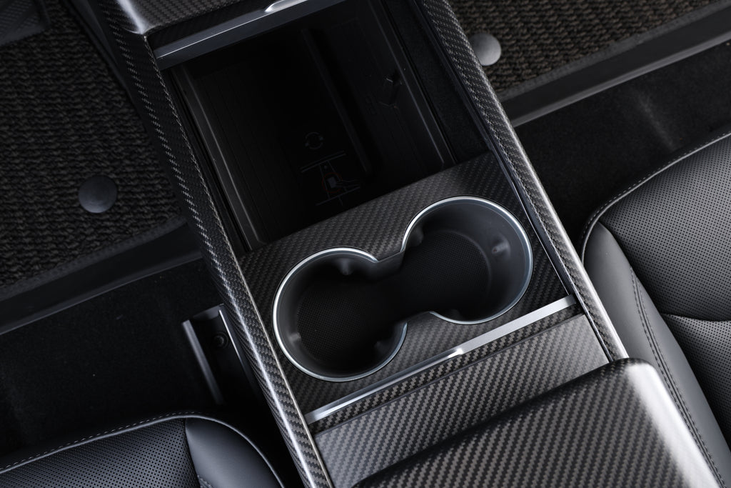 Ram Mugghållare Kolfiber Tesla Model Y Juniper / Model 3 Highland