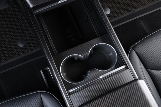 Ram Mugghållare Kolfiber Tesla Model Y Juniper / Model 3 Highland