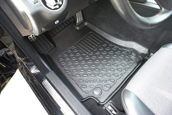 Mercedes C-Klasse Højkantet kabinemåtte