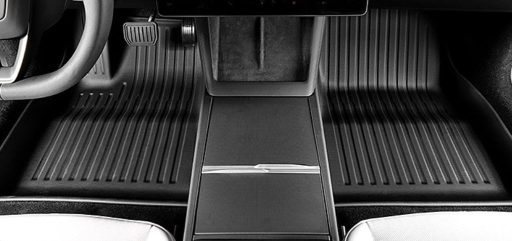 TPE + XPE Gummimattor Tesla Model 3 Highland - Paket S