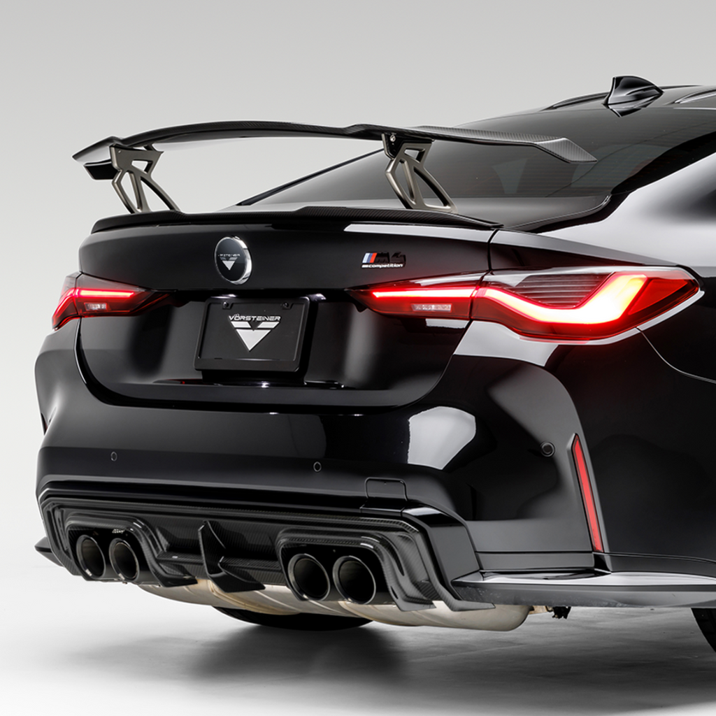 BMW G8X M3 | M4 Carbon Fiber Aero Wing Blade with Aluminum Uprights - Vorsteiner Wheels Wheels  - Aero - [tags]