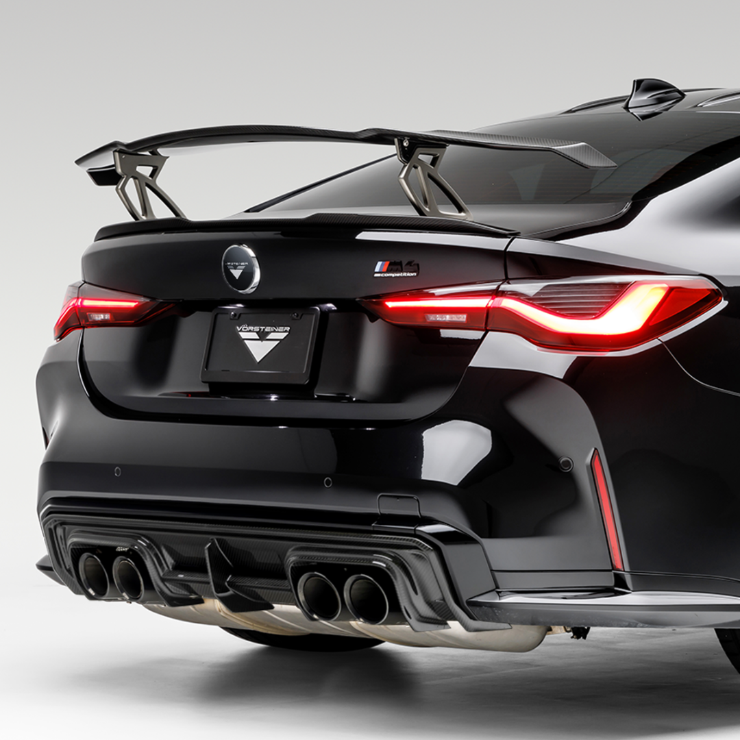 BMW G8X M3 | M4 Carbon Fiber Aero Wing Blade with Aluminum Uprights - Vorsteiner Wheels Wheels  - Aero - [tags]